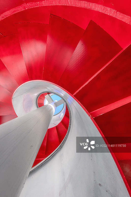 青岛广兴里旋转楼梯图片素材