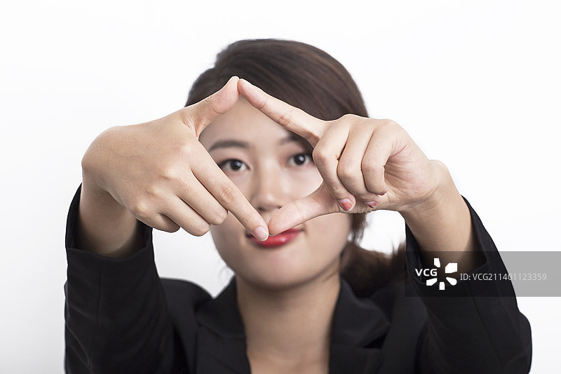 职业女性半身人像图片素材