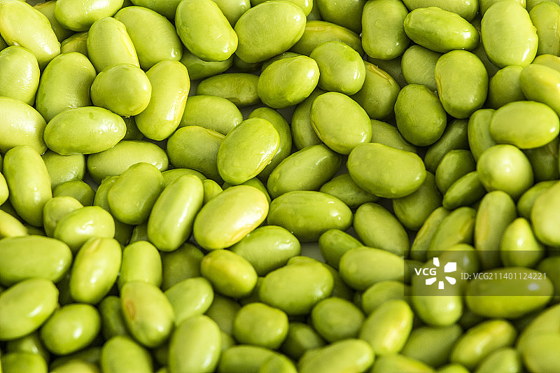 新鲜的黄豆籽图片素材