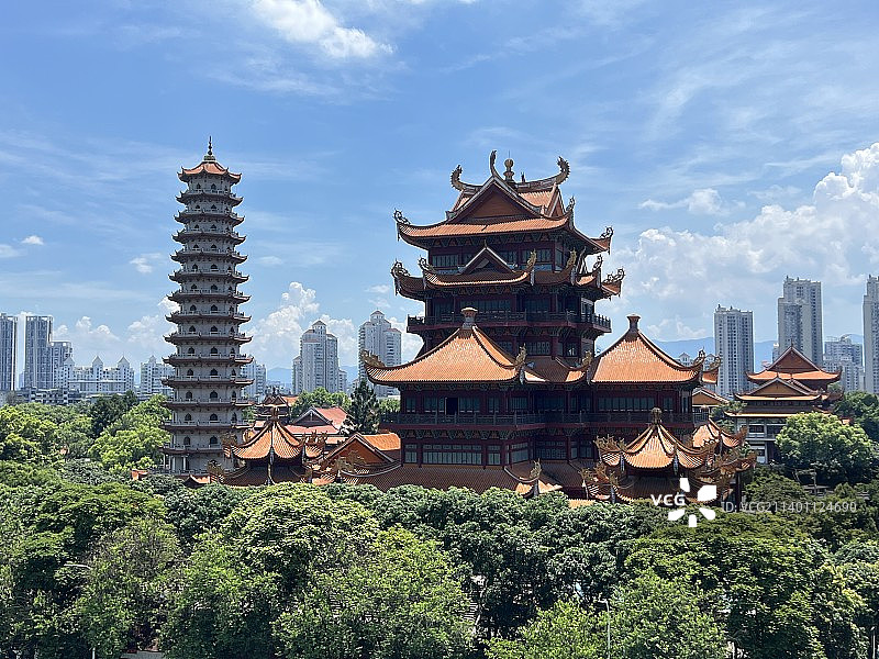 福州西禅寺图片素材