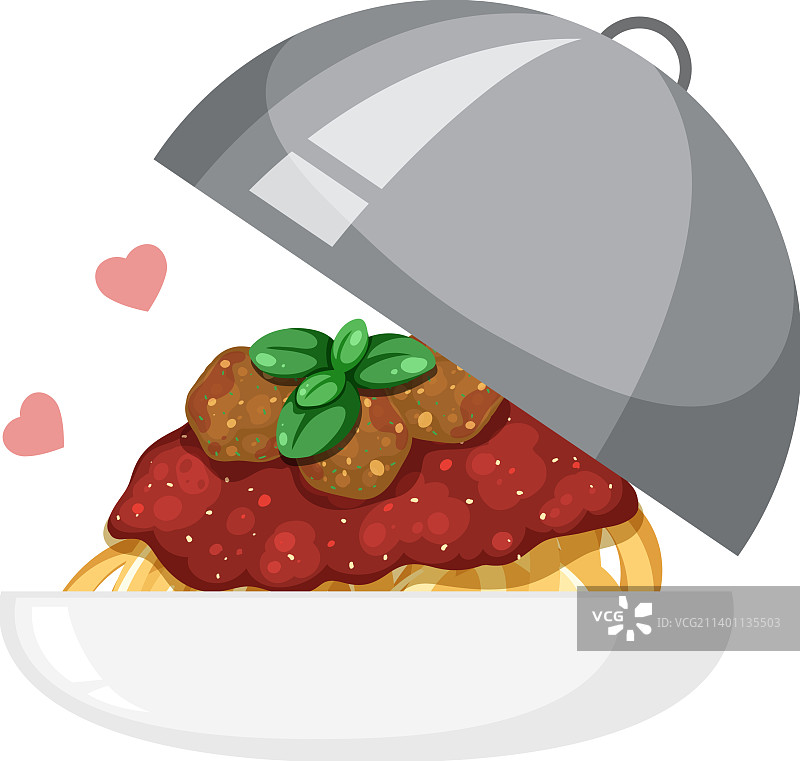 肉酱意大利面图片素材