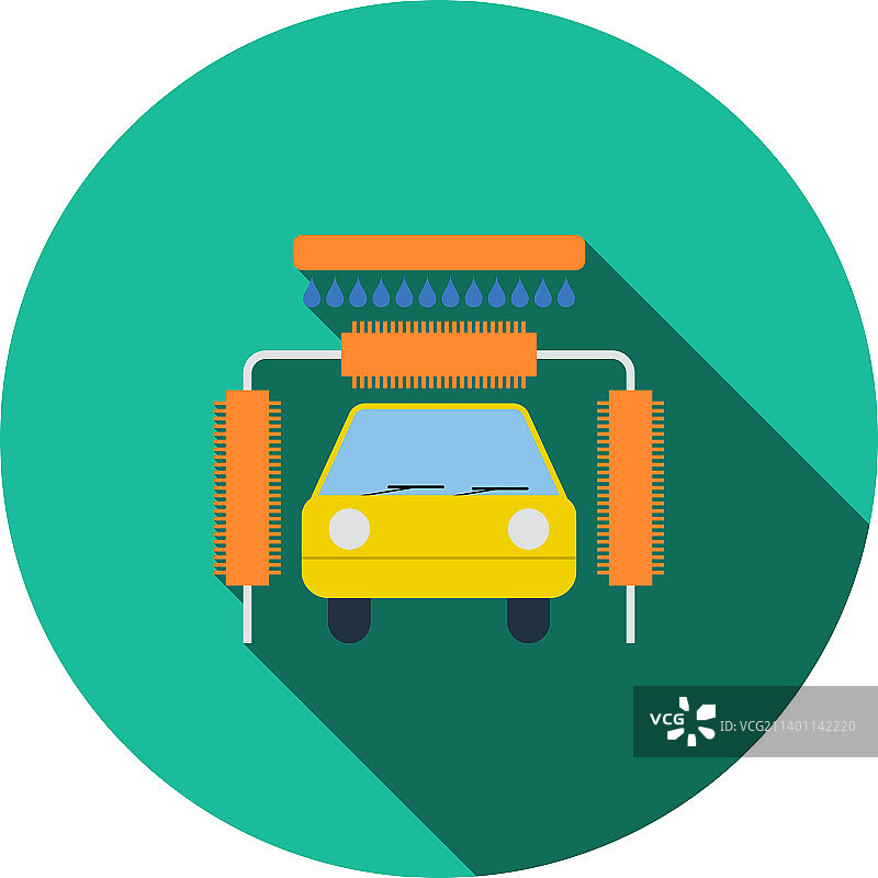 洗车图标图片素材