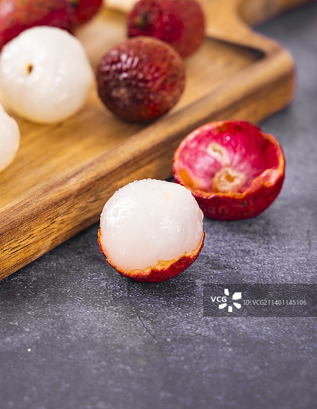 新鲜水果荔枝拍摄图片素材