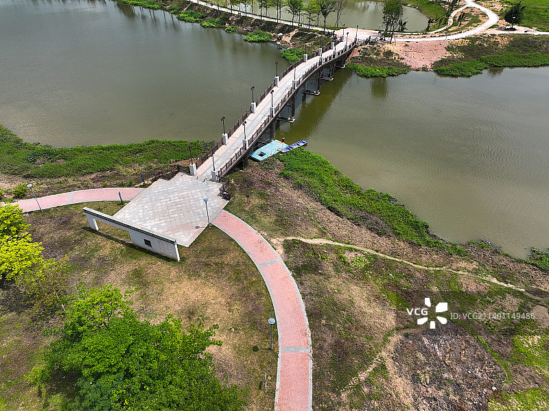 广东省惠州市惠城区大湖溪沥碧道航拍图片素材