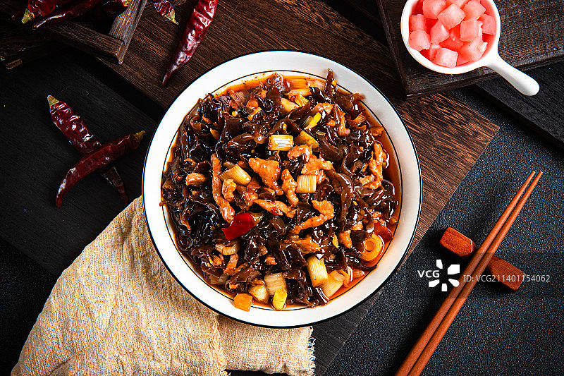 鱼香肉丝图片素材