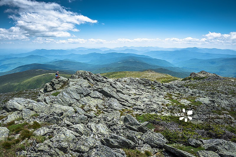 美国新罕布什尔州的壮丽景色图片素材