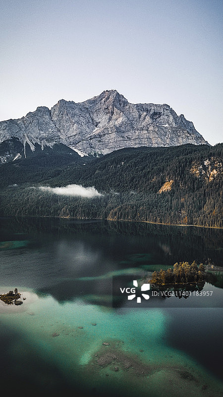 德国Grainau湖光山色风光图片素材