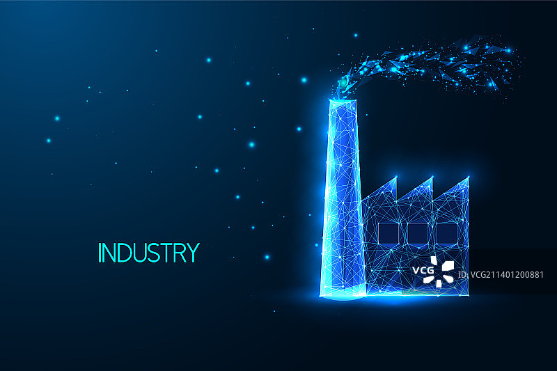 带工业设备的重工业概念图片素材