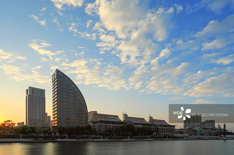 天津海河图片素材