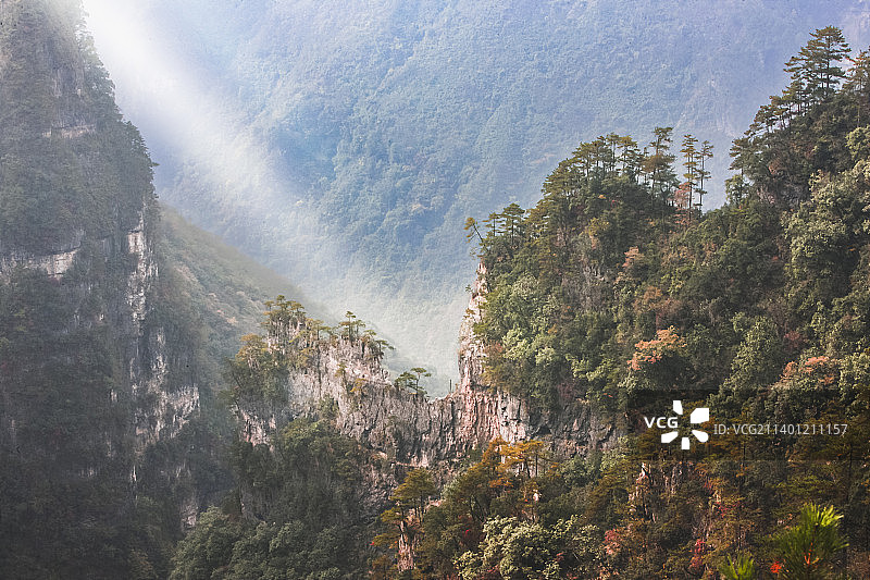 四川巴中光雾山之秋图片素材