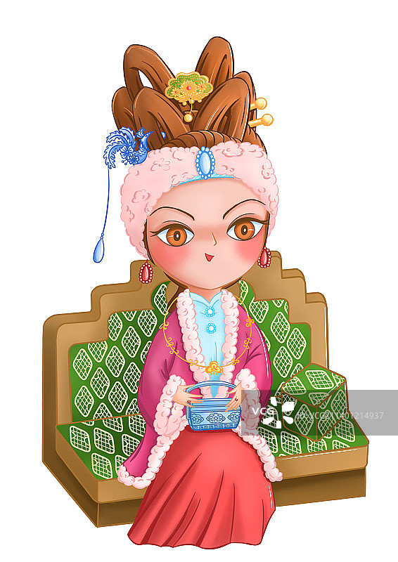 红楼梦金陵十二钗正钗 凤姐图片素材