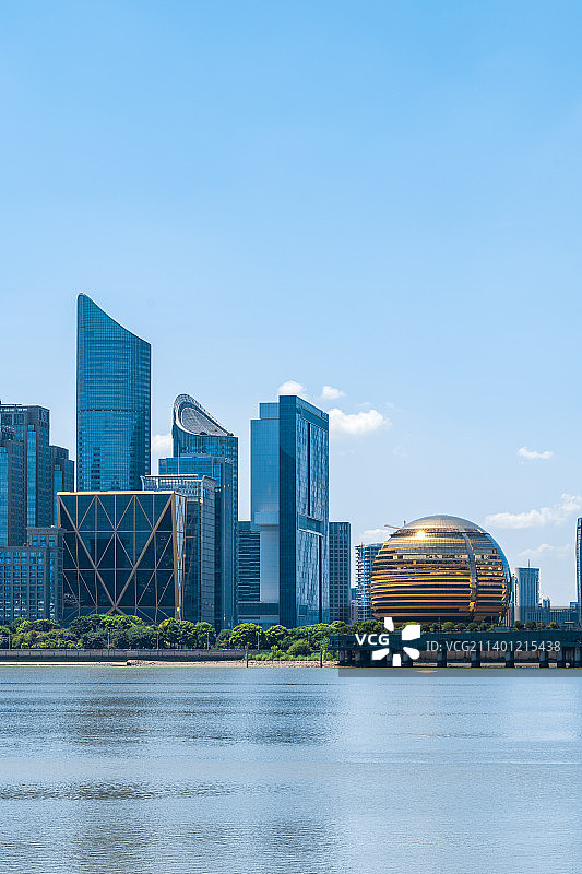 杭州城市建筑图片素材
