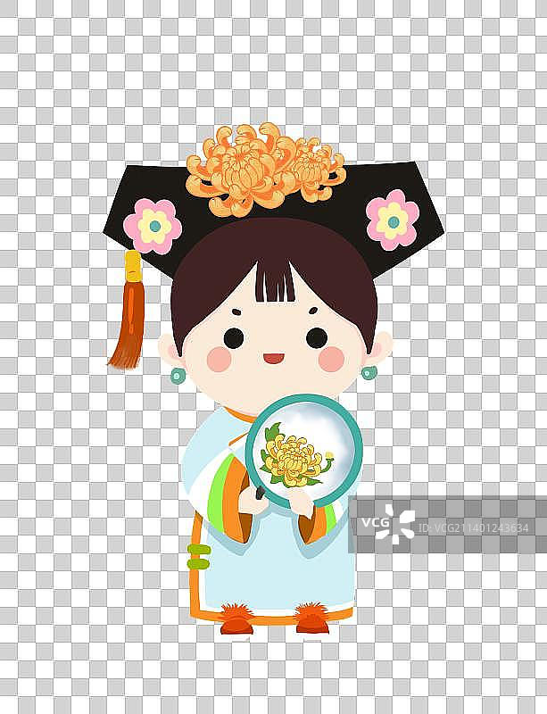 Q版贵妃图片素材