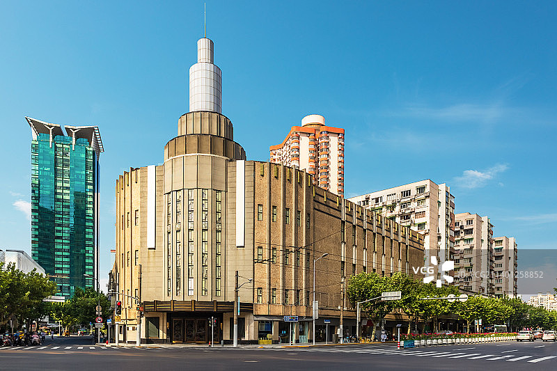 上海百乐门历史建筑图片素材