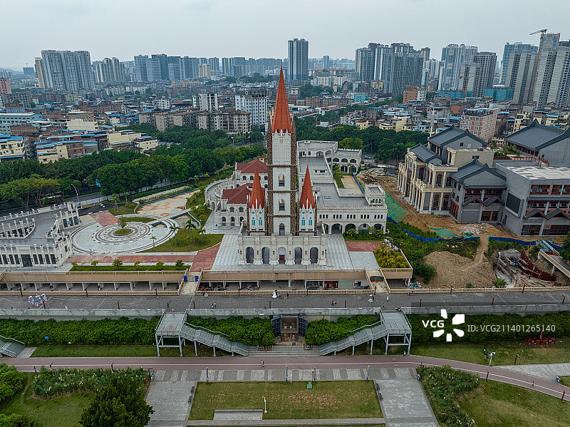 广西南宁市亭子码头公园图片素材