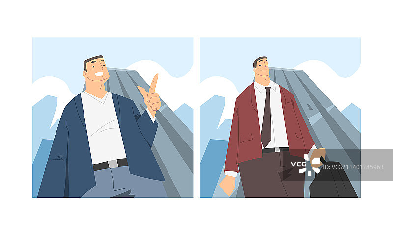 穿正装的男子图片素材