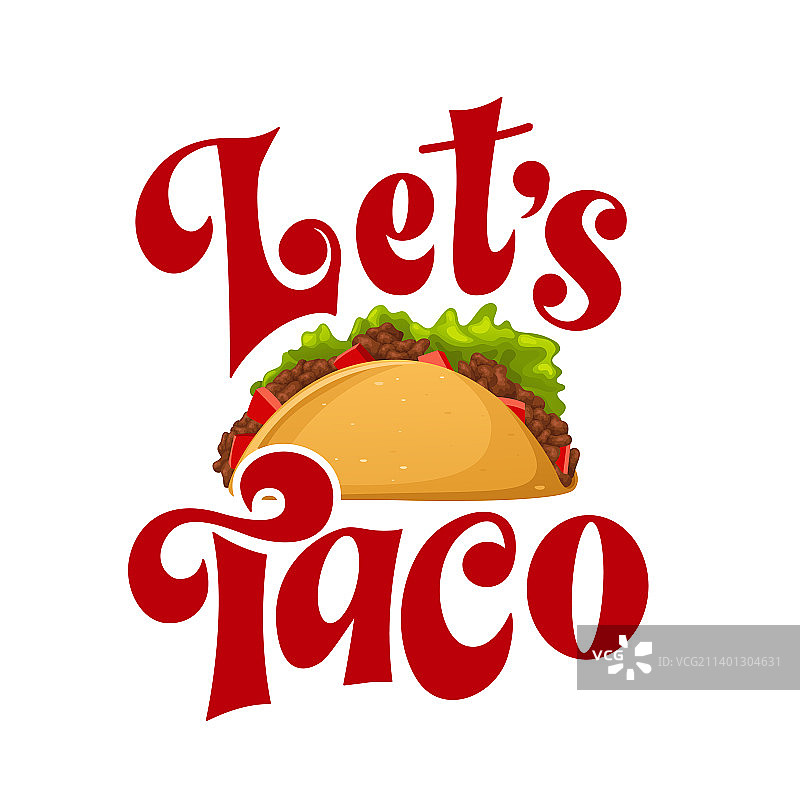 墨西哥手绘玉米卷排版美食图片素材