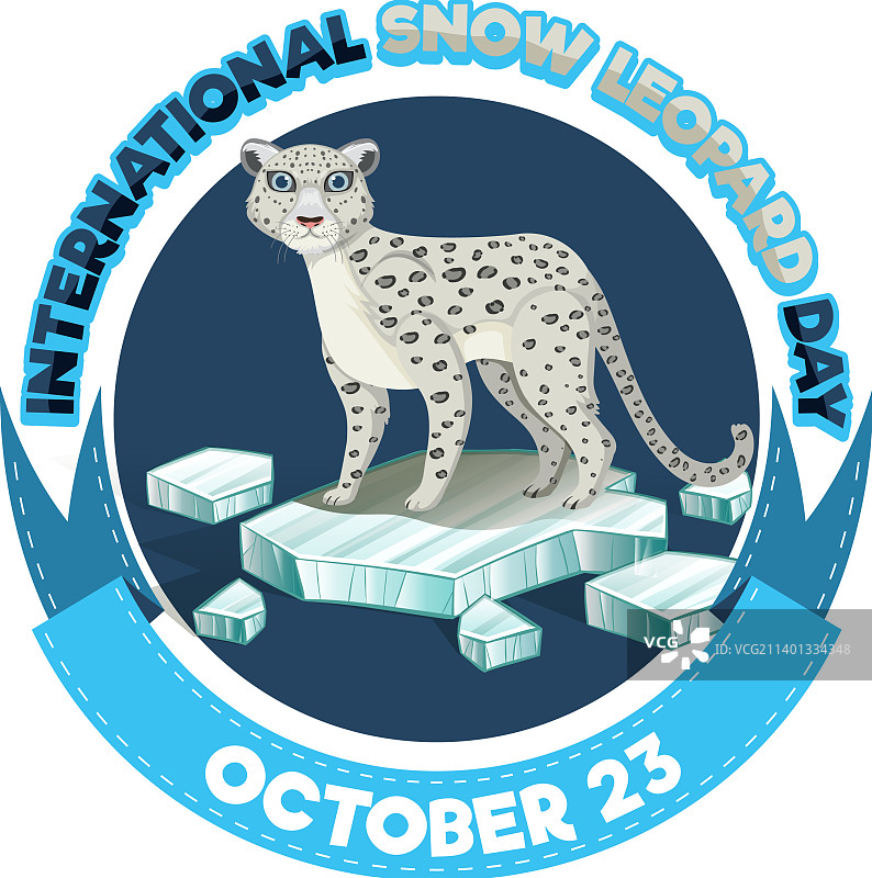国际雪豹日图片素材