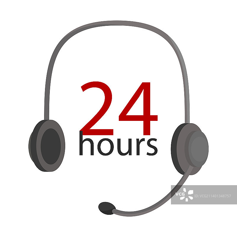 24小时支持服务呼叫中心图片素材
