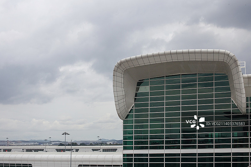 现代建筑一角图片素材