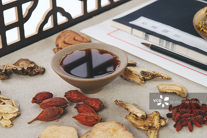 中药药汤图片素材