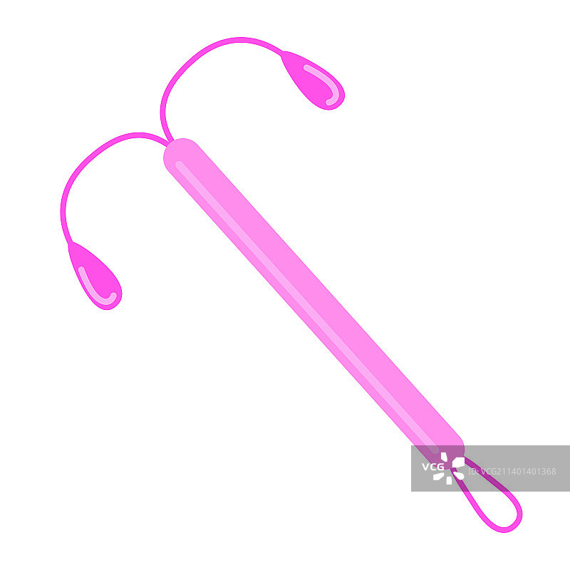 白色背景上的宫内节育器图片素材