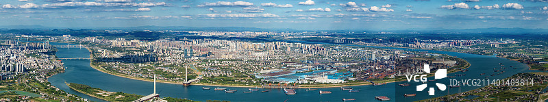 湘潭全景图片素材