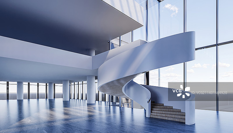 现代建筑 写字楼办公大堂电梯厅图片素材