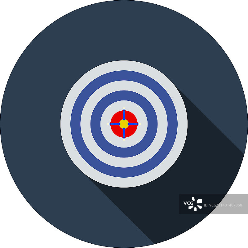 靶心飞镖图标图片素材