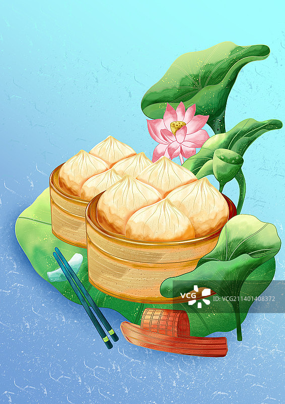 小笼包图片素材