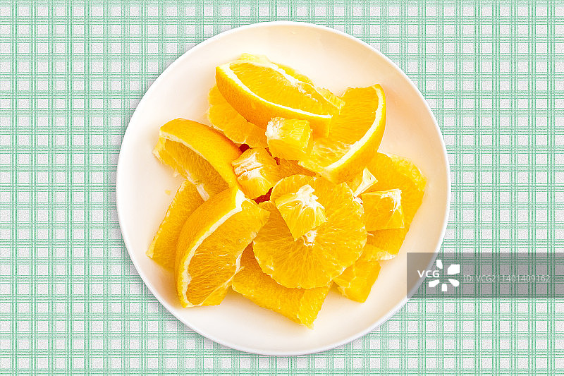 鲜切美味脐橙图片素材