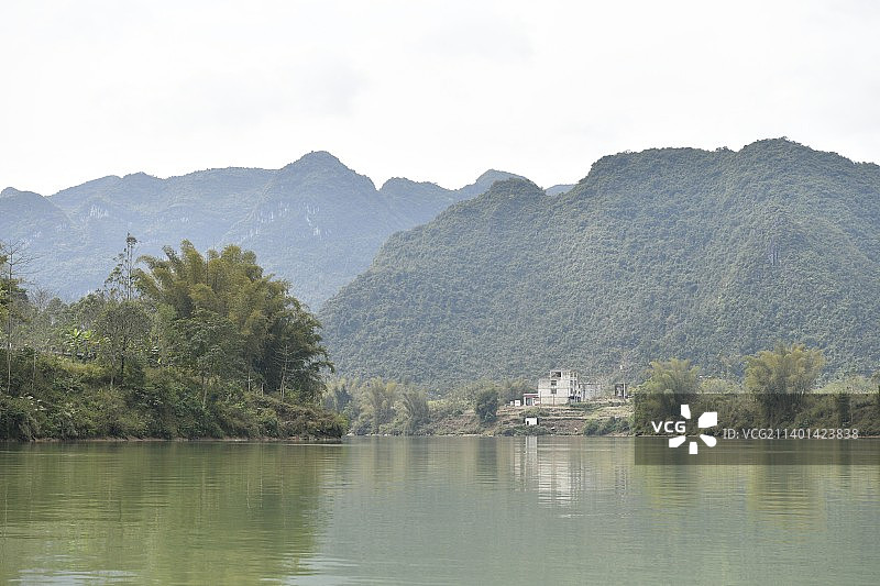 广西马山县风光图片素材