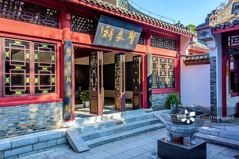 中国广西柳州柳侯公园柳侯祠贤良祠图片素材