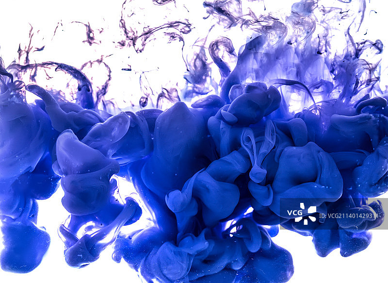 彩色墨水喷溅图片素材