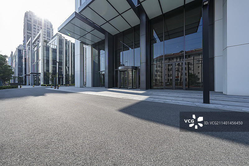现代建筑入口接待图片素材
