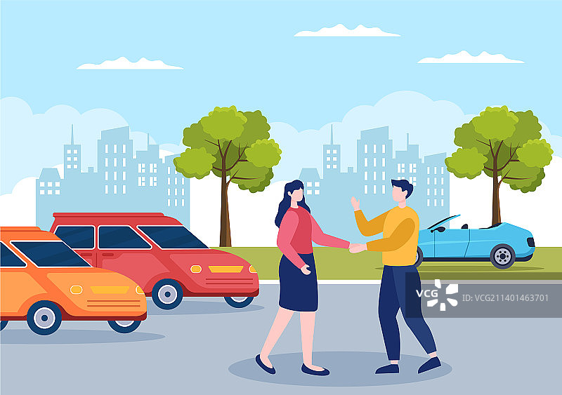 汽车租赁预订共享服务图片素材