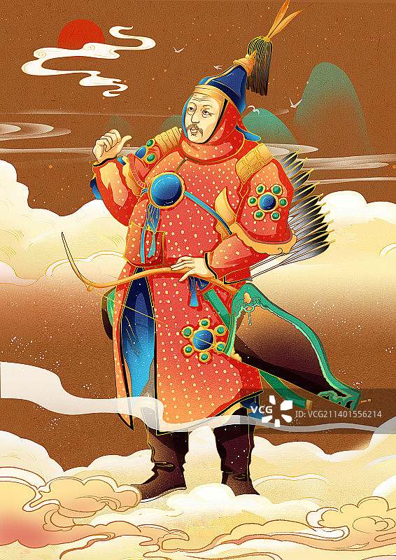 中国民族之满族图片素材