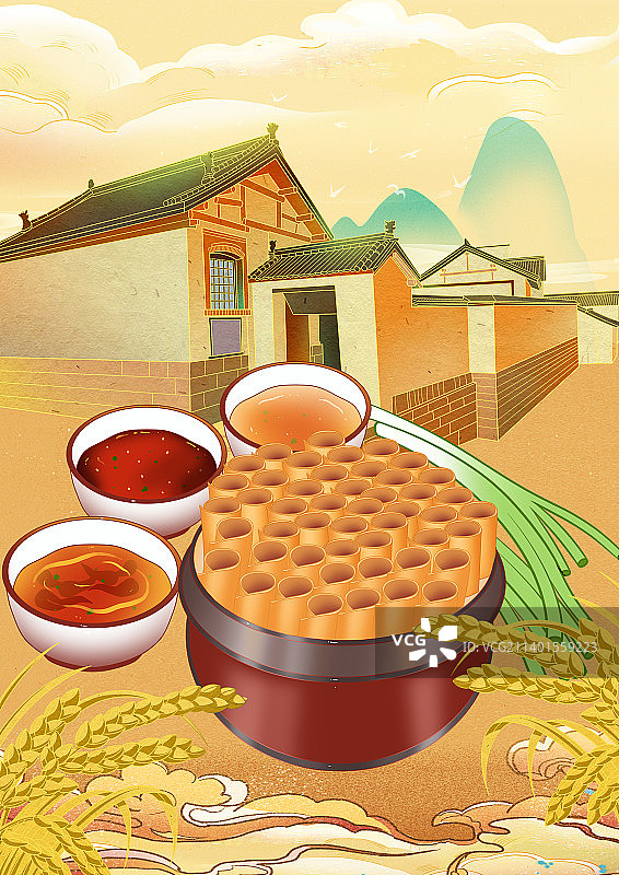农家乐面食图片素材