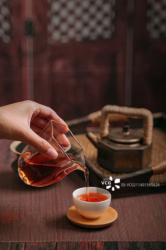 室内拍摄的红茶图片素材