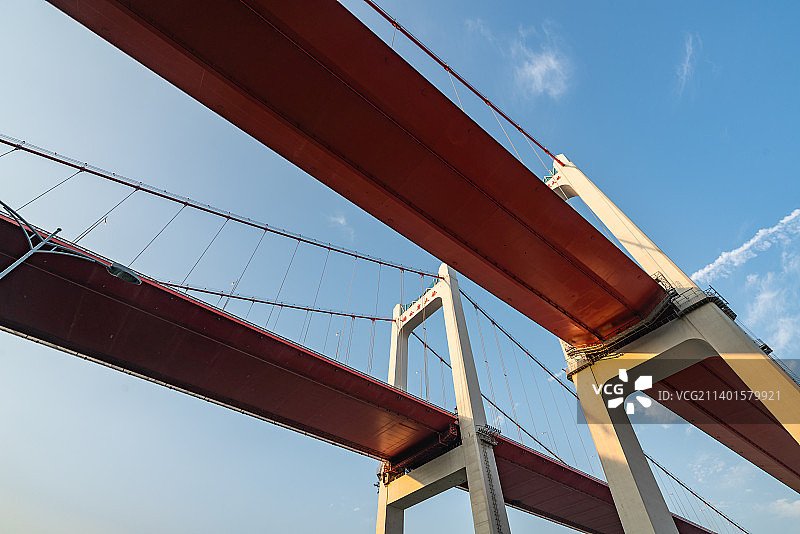 重庆鹅公岩长江大桥图片素材