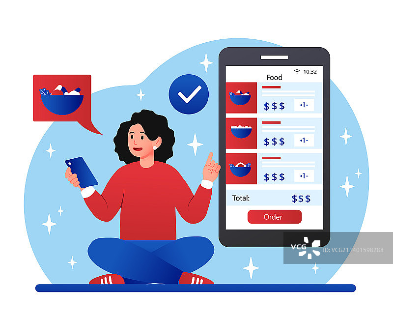 订餐概念图片素材