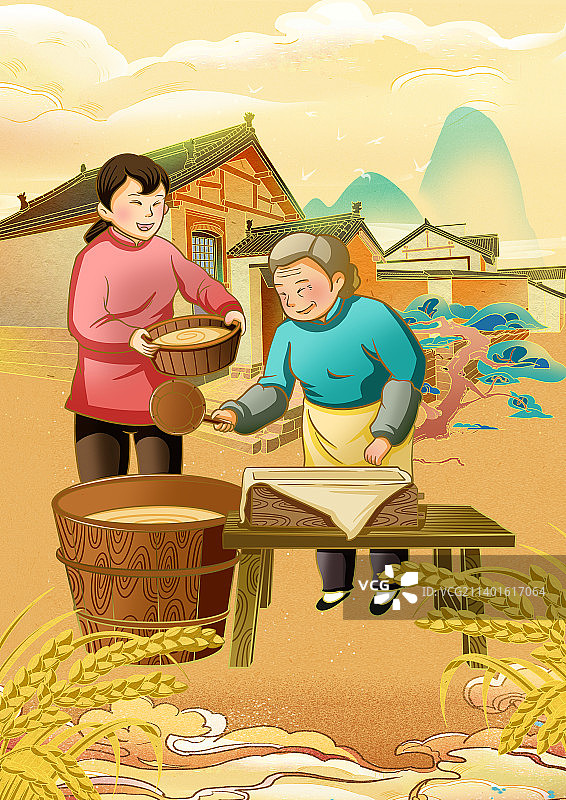 农家乐豆腐图片素材