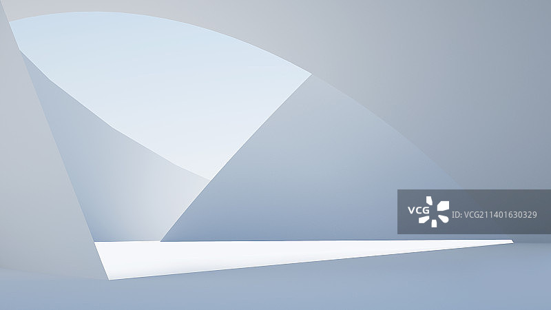 简约光感空间场景图片素材