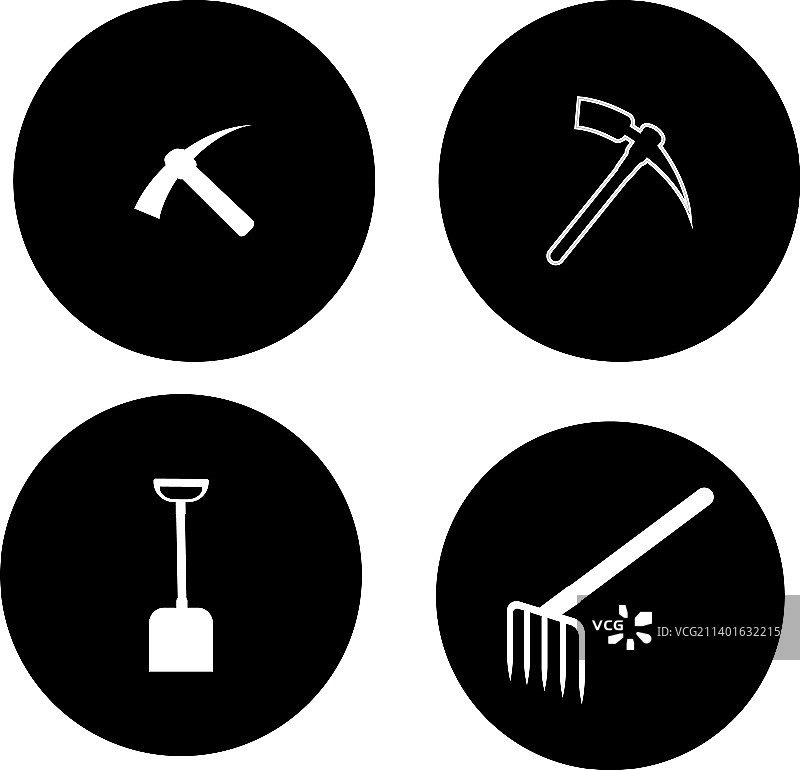 园艺工具Logo图片素材