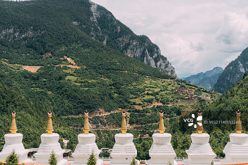 香格里拉巴拉格宗图片素材