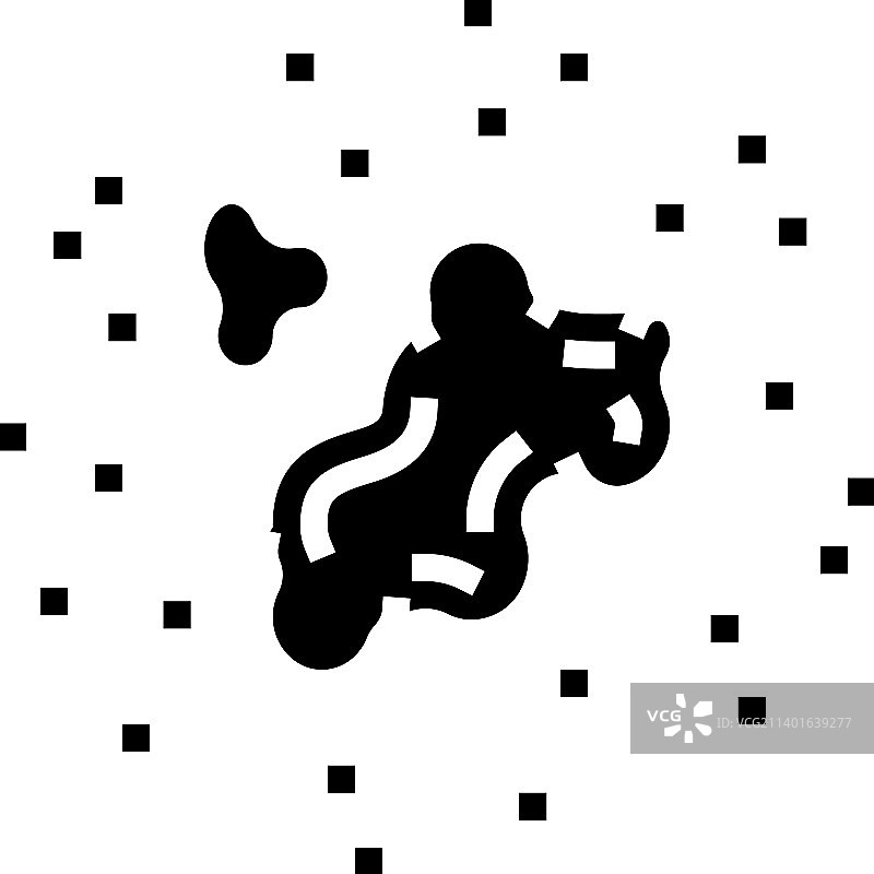 多种颜色痣黑色素瘤字形图标图片素材