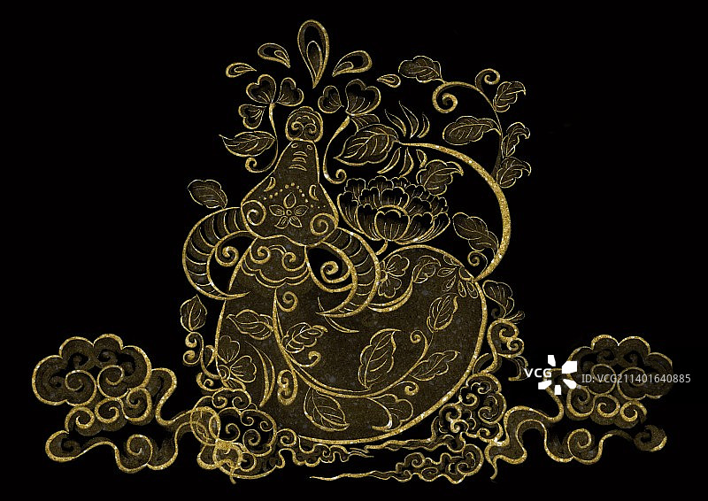 牛年纹样图片素材