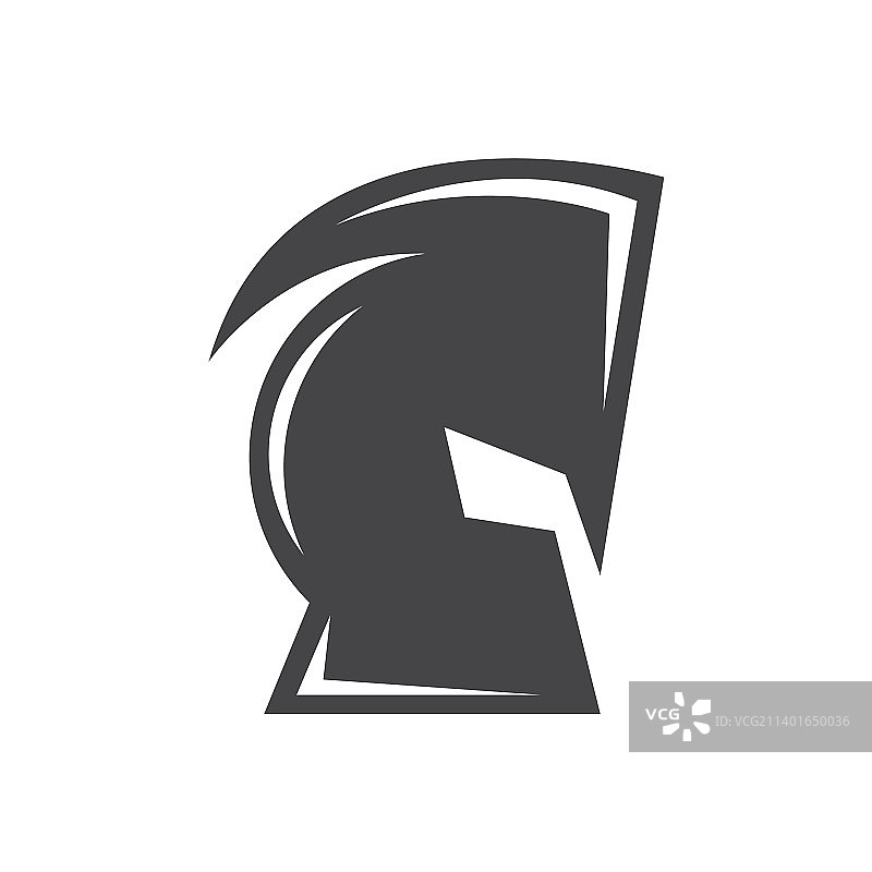 斯巴达头盔标志图片素材