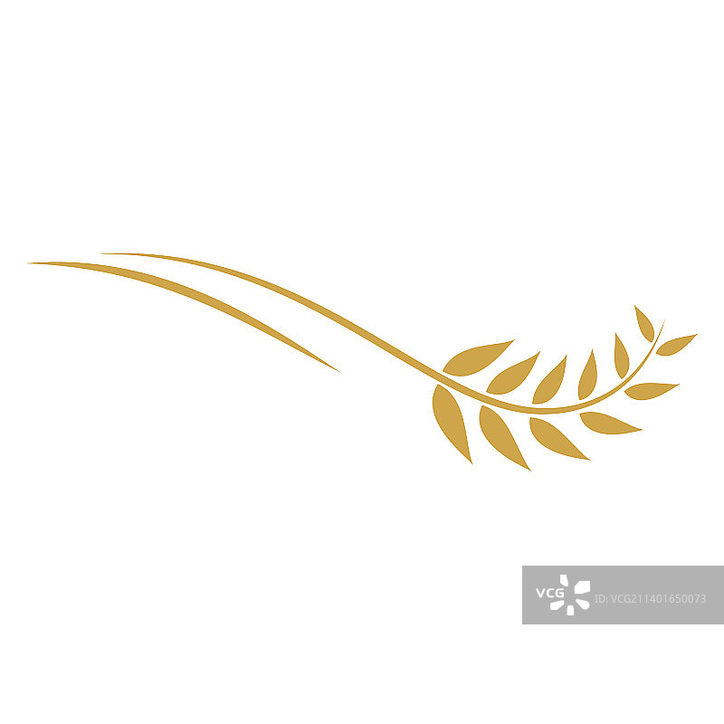 小麦Logo模板图片素材