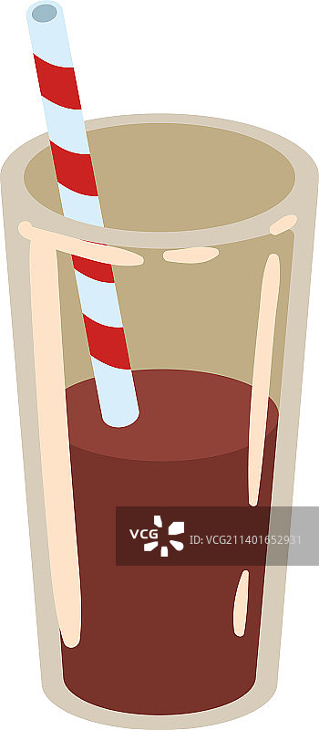 香甜巧克力奶昔图片素材